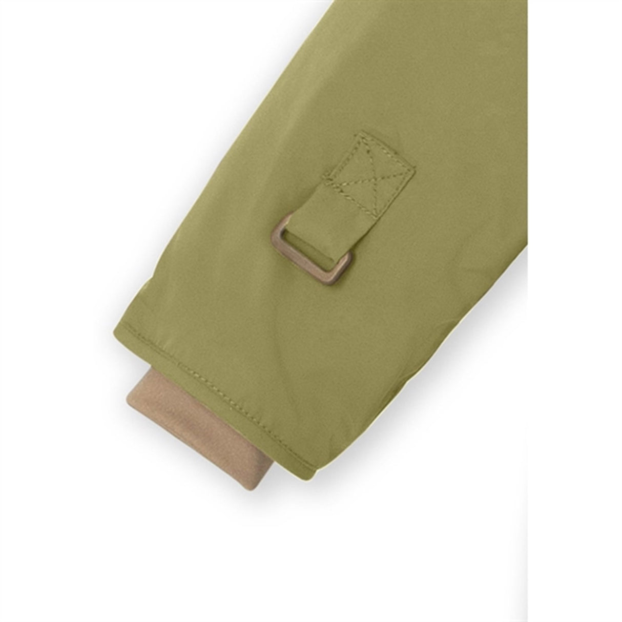 MINI A TURE Wang Fleece Vinterjacka Mosstone