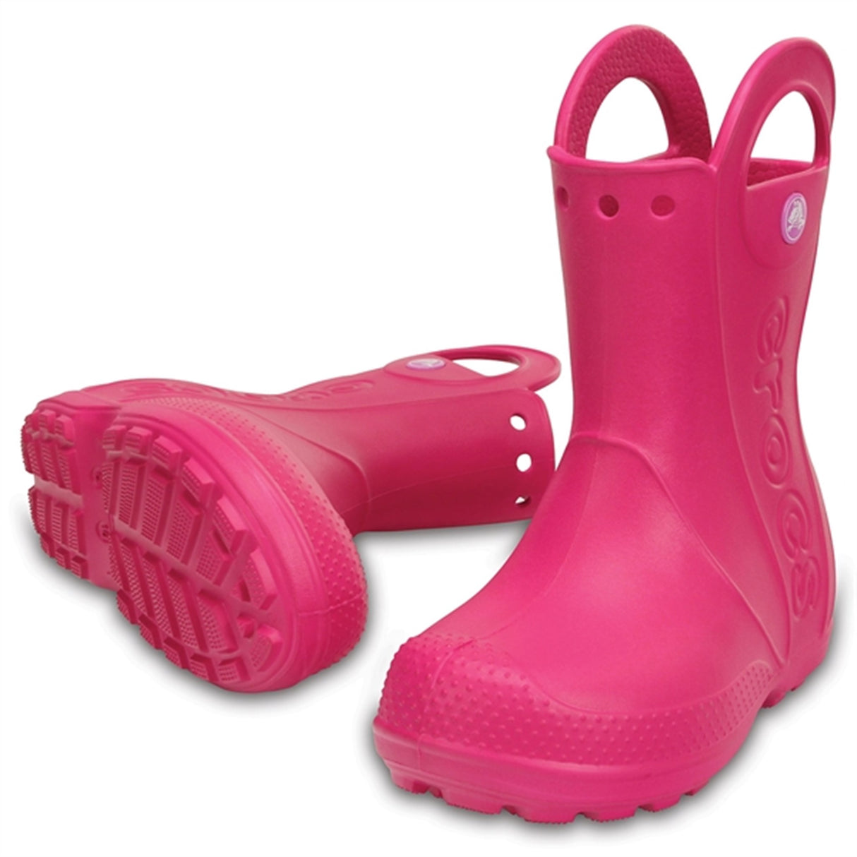 Crocs Handle It Gummistövlar Candy Pink