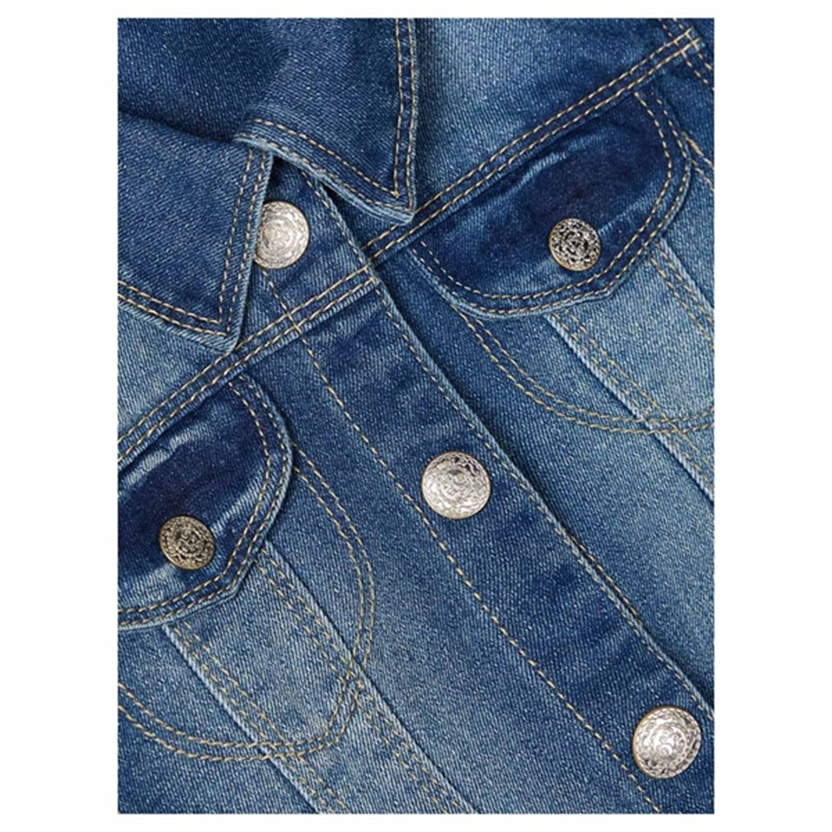 Name it Medium Blue Denim Star NOOS Denim Jacka