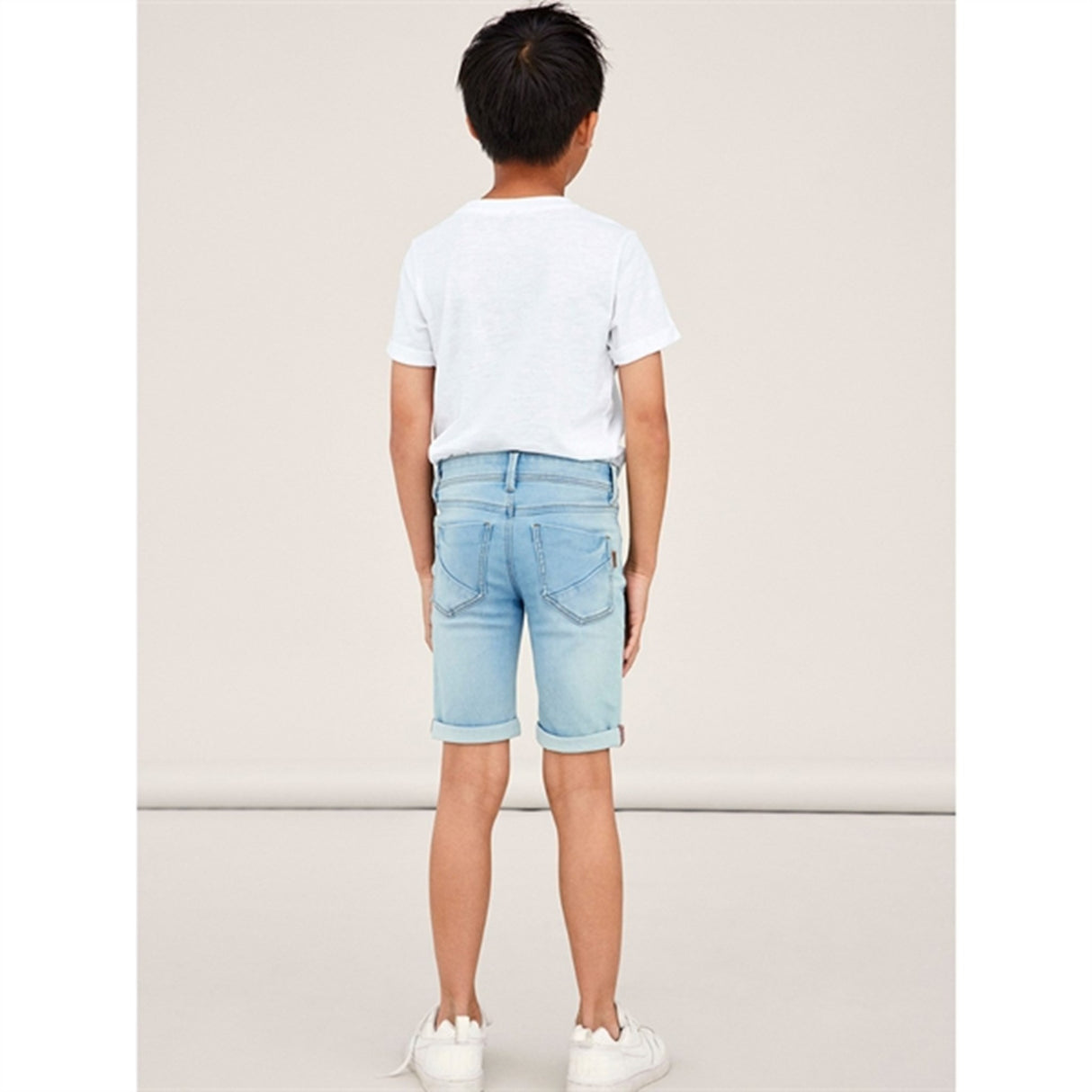 Name it Light Blue Denim Silas Slim Denim Shorts Noos