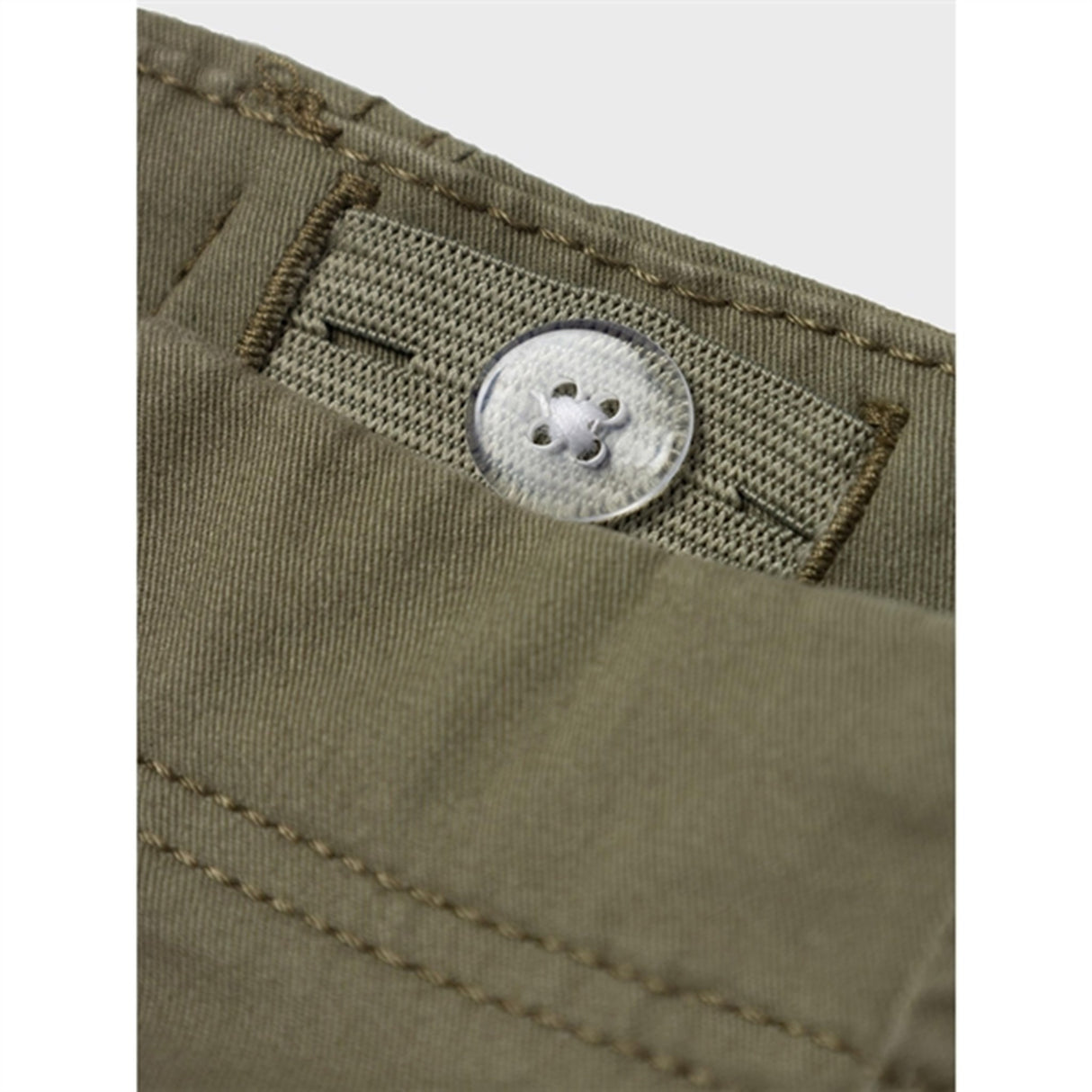 Name it Deep Lichen Green Ryan Cargo Twill Byxor Noos