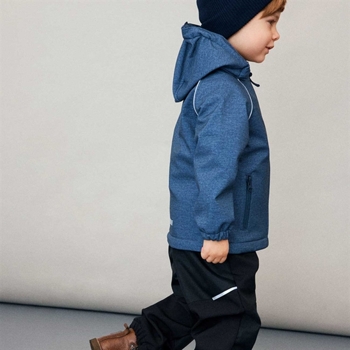 Name it Softshell Black Alfa Solid Noos Byxor