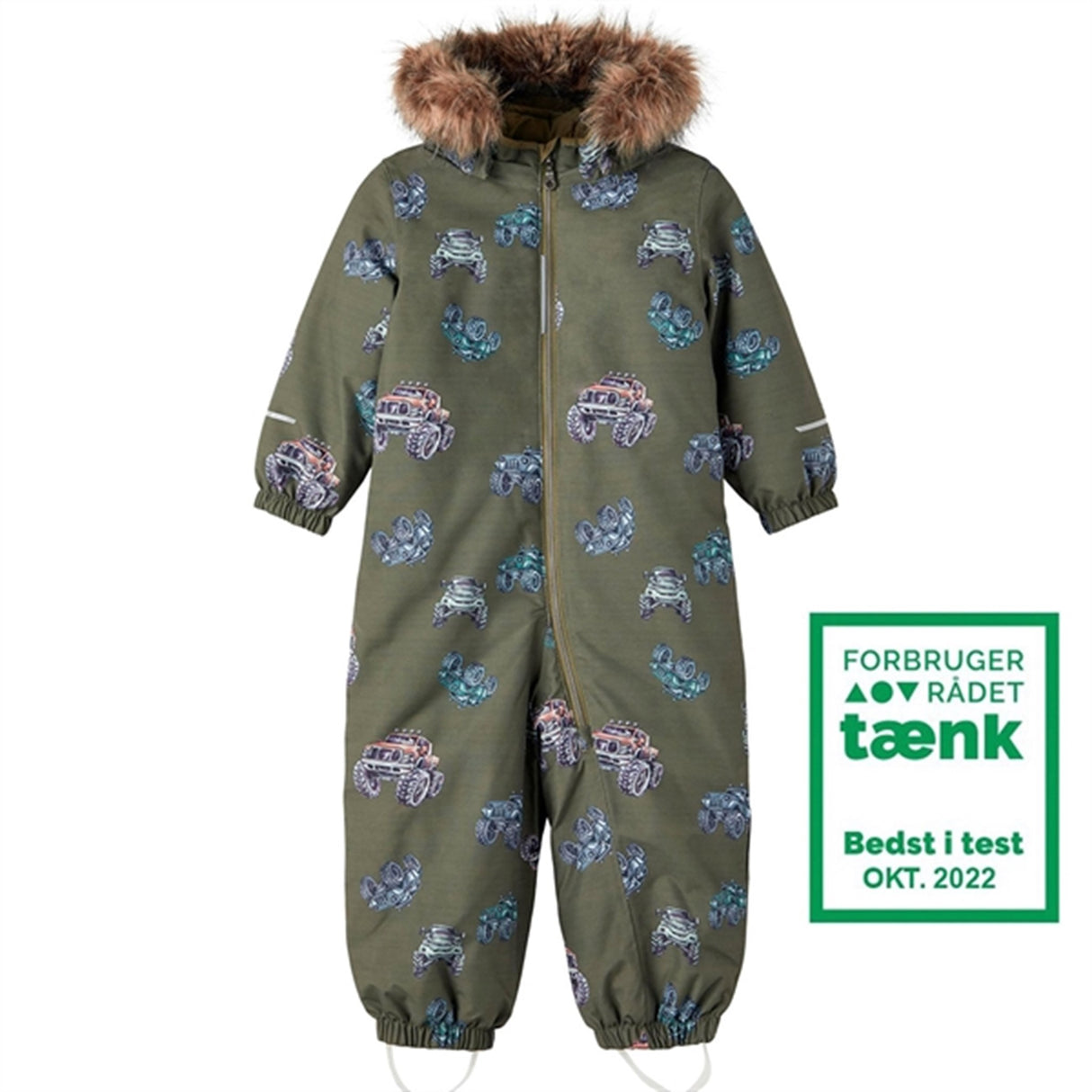 Name it Snow10 Truck Vinteroverall Noos Olive Night