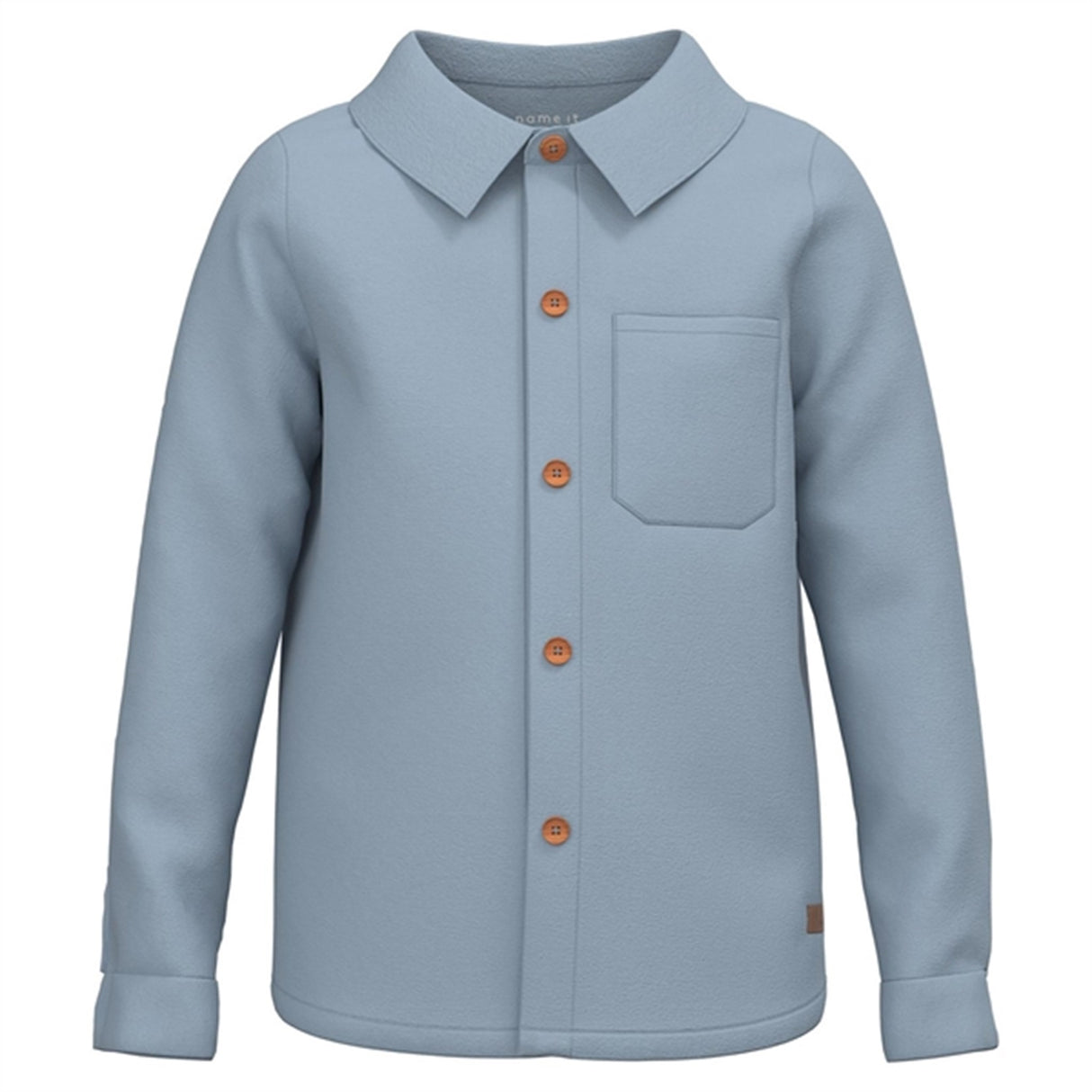 Name it Dusty Blue Folke Jersey Skjorta