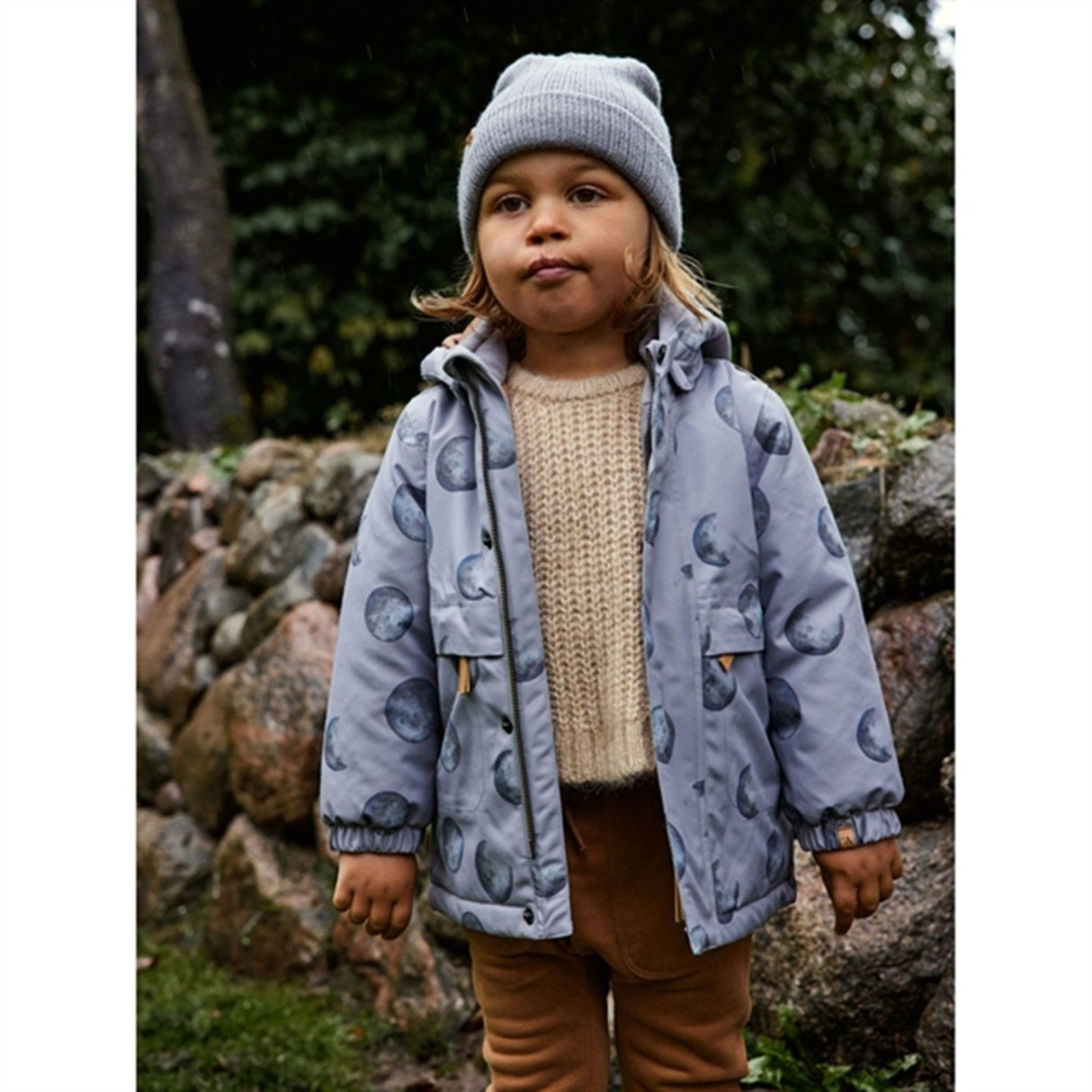 Lil'Atelier Wet Weather Nanson Stickat Beanie