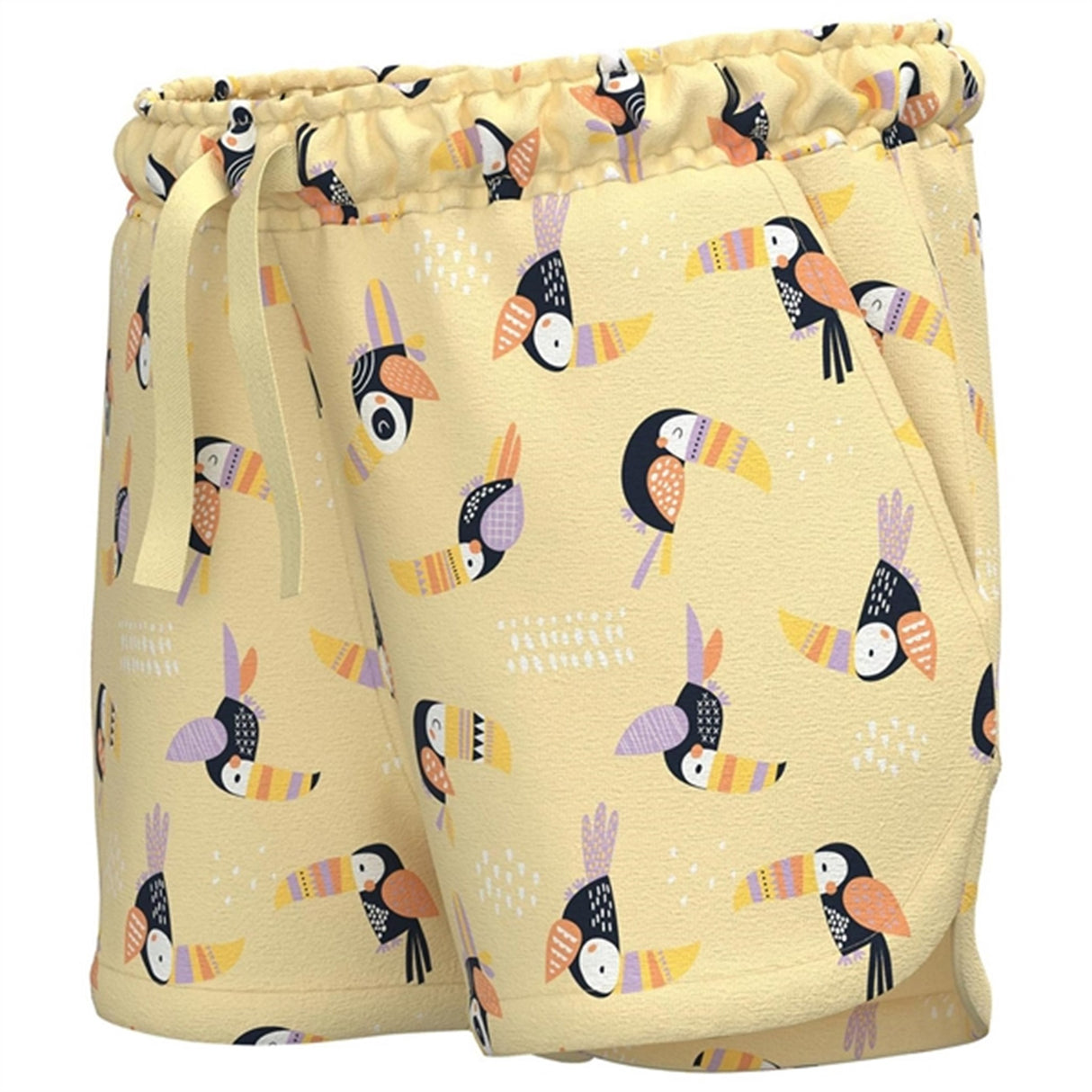 Name it Double Cream Toucan AOP Vigga Shorts