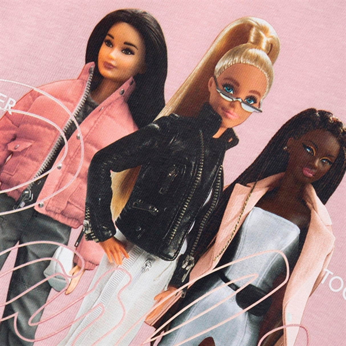 Name it Violet Ice Jetana Barbie Tröja