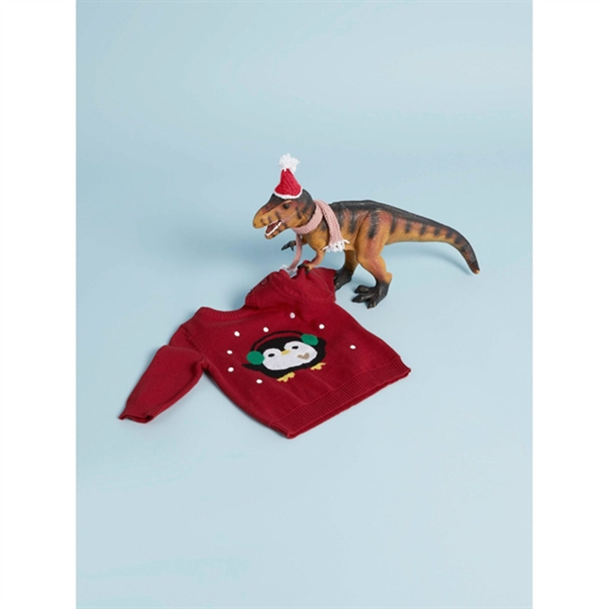 Name it Jester Red Radeer Stickad Tröja