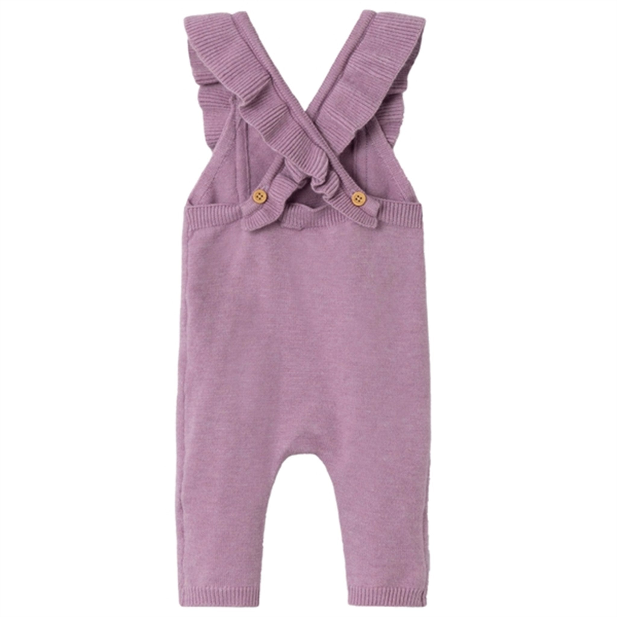 Name it Lavender Mist Remille Stickat Overall 3
