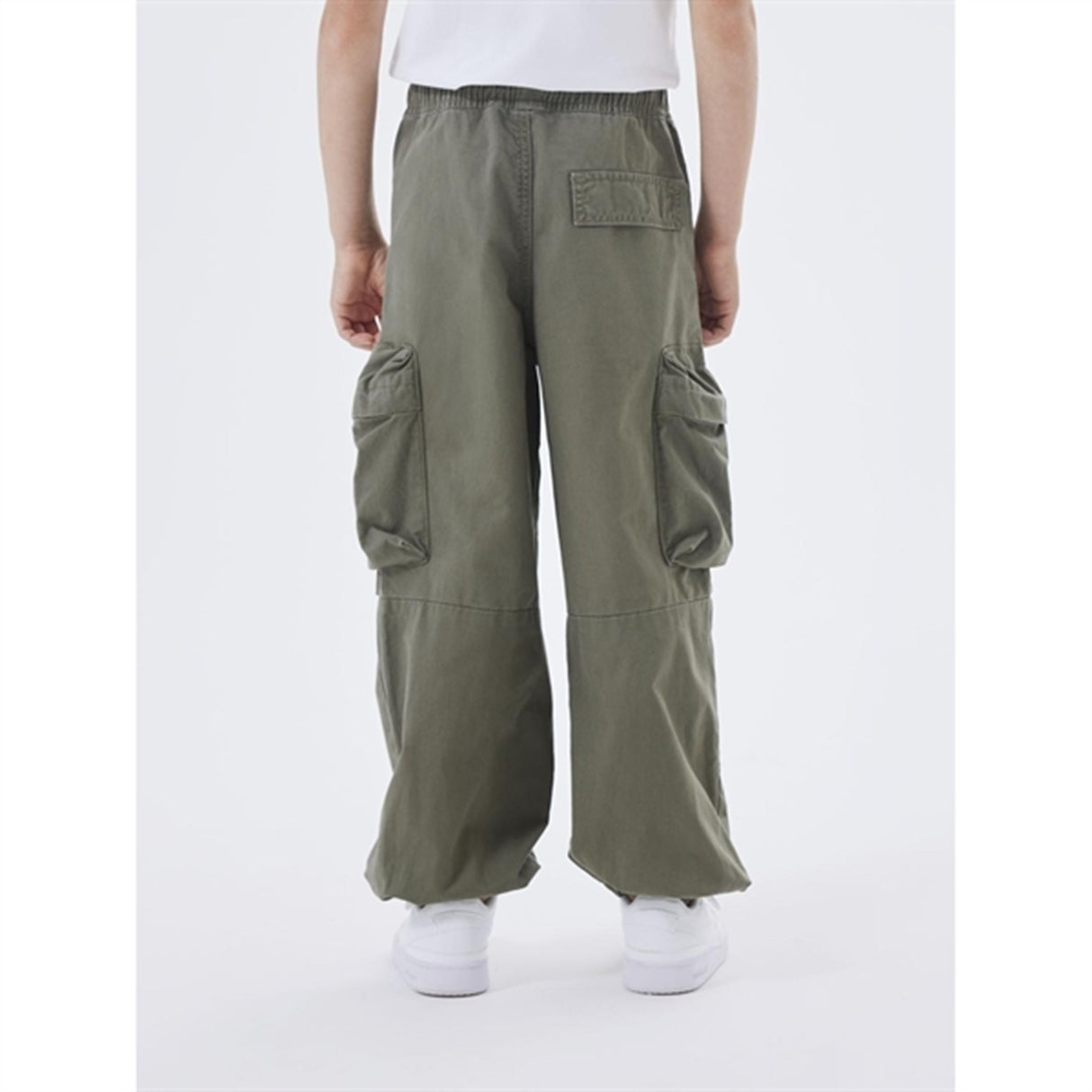 Name it Dusty Olive Ben Parachute Twill Byxor Noos
