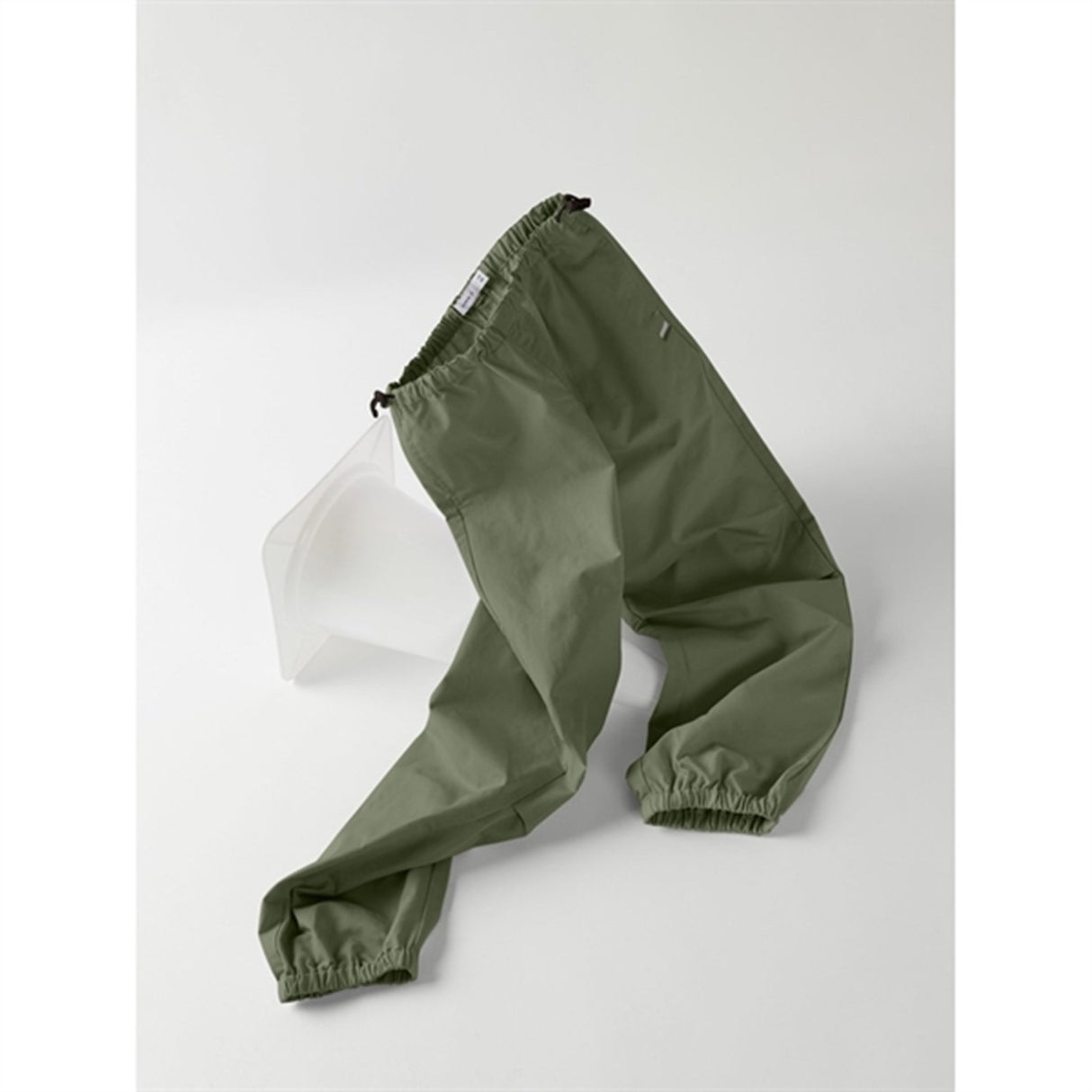 Name it Deep Lichen Green Bella Parachute Twill Byxor