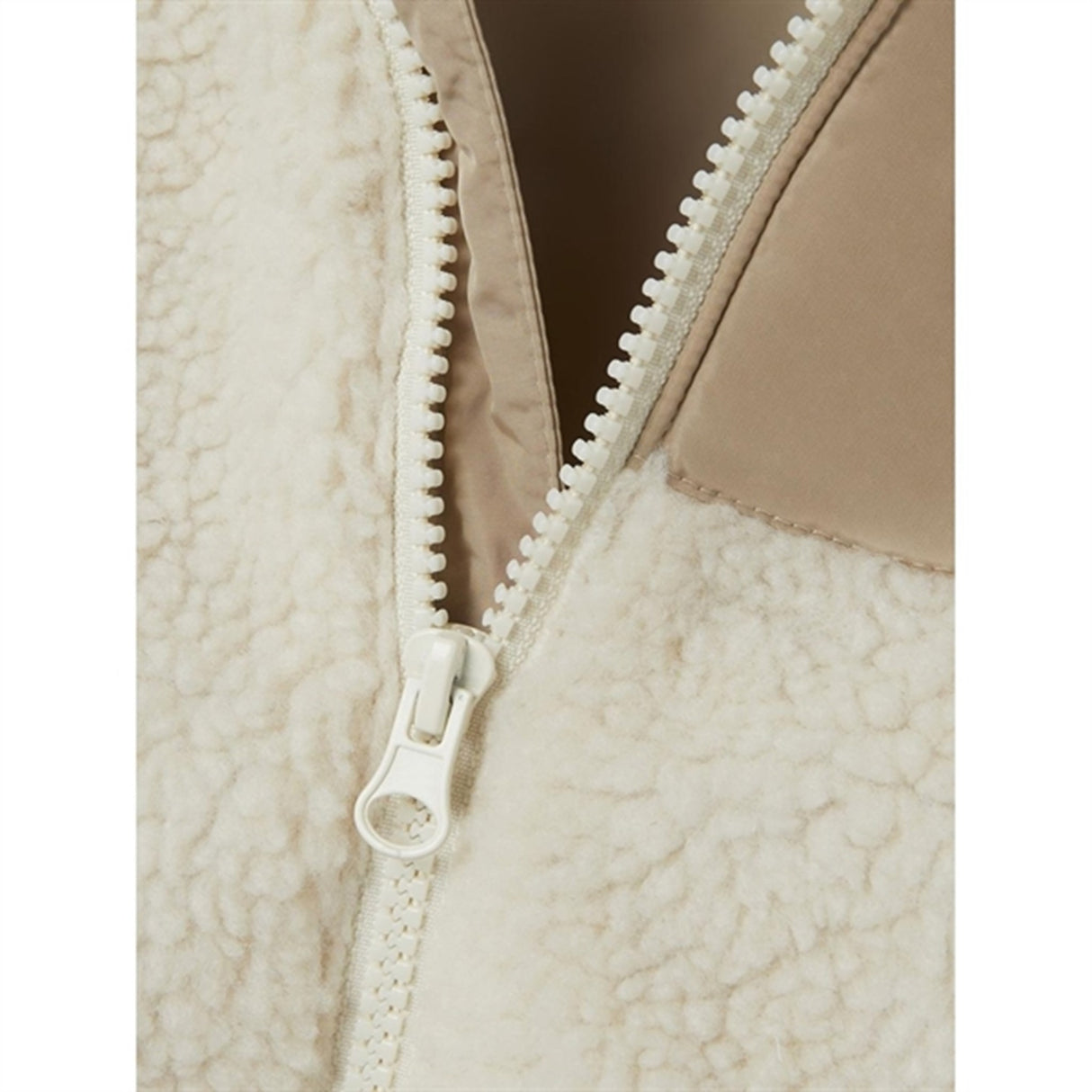 Name it Whitecap Gray Mosie Teddy Jacka