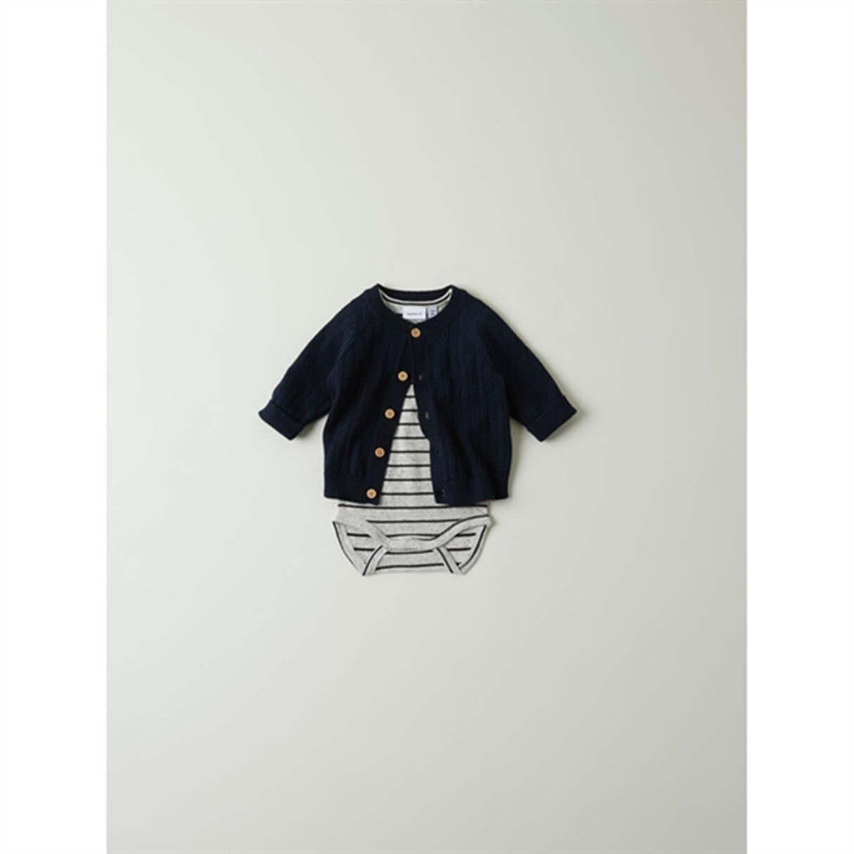 Name it Dark Sapphire Theodor Stickat Cardigan