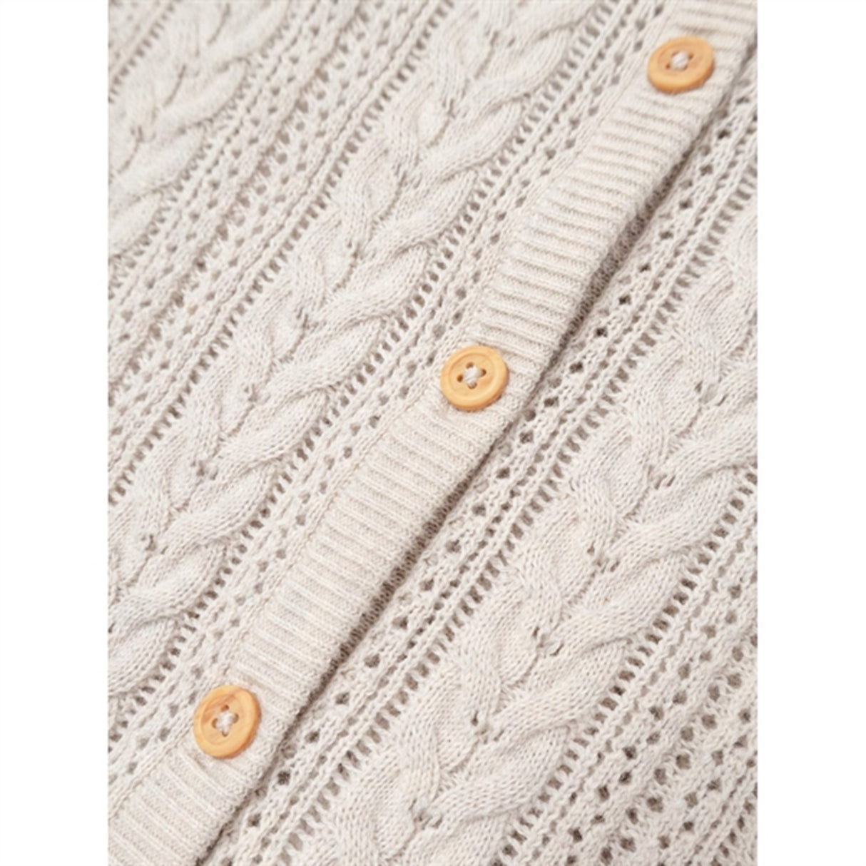 Name it Peyote Melange Bepil Stickat Cardigan