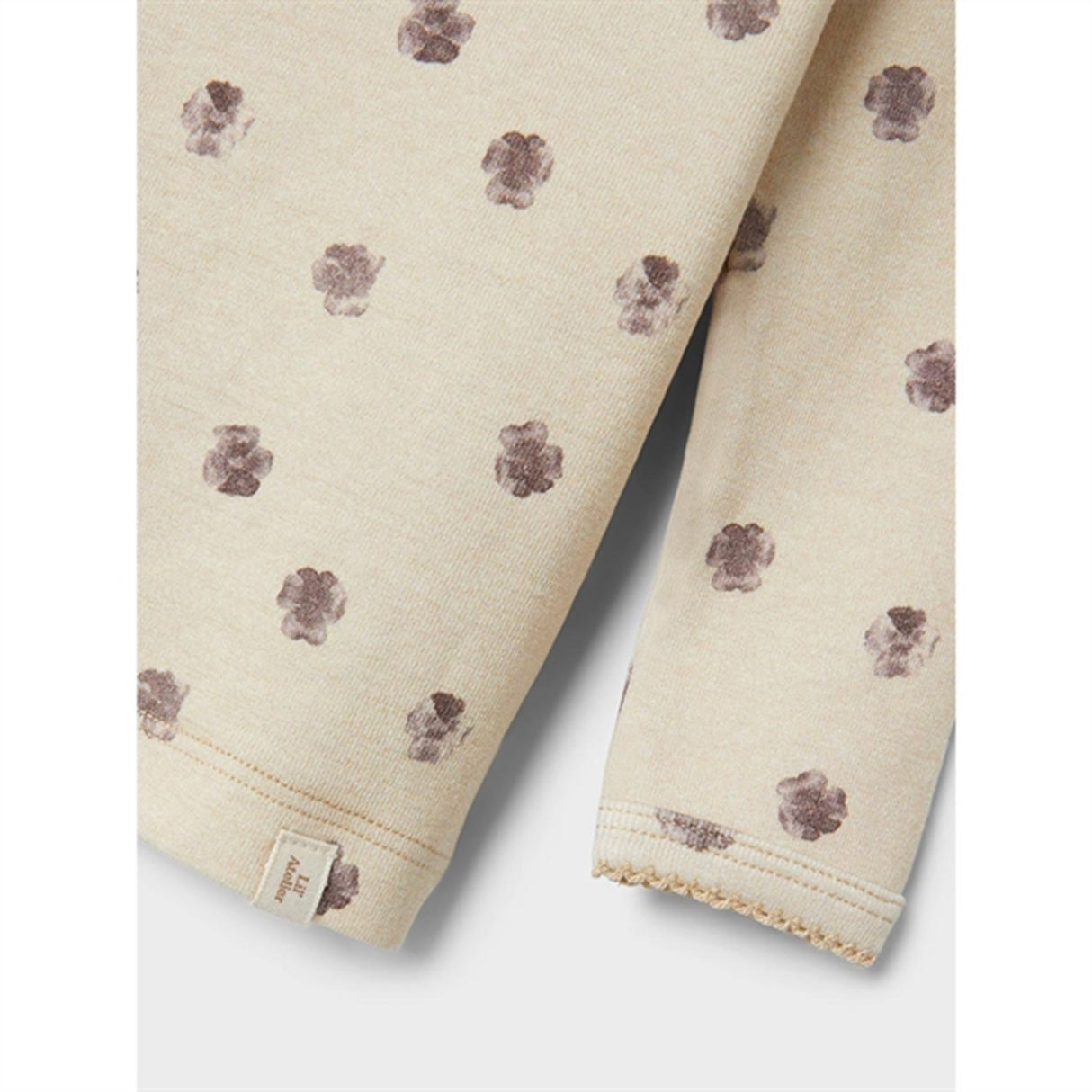 Lil'Atelier Fog Flower Gaya Slim Tröja