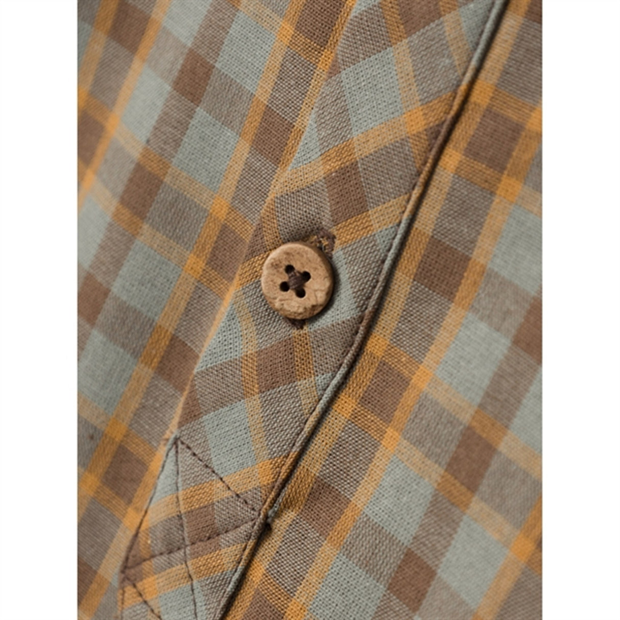 Lil'Atelier Agave Green Teo Loose Skjorta