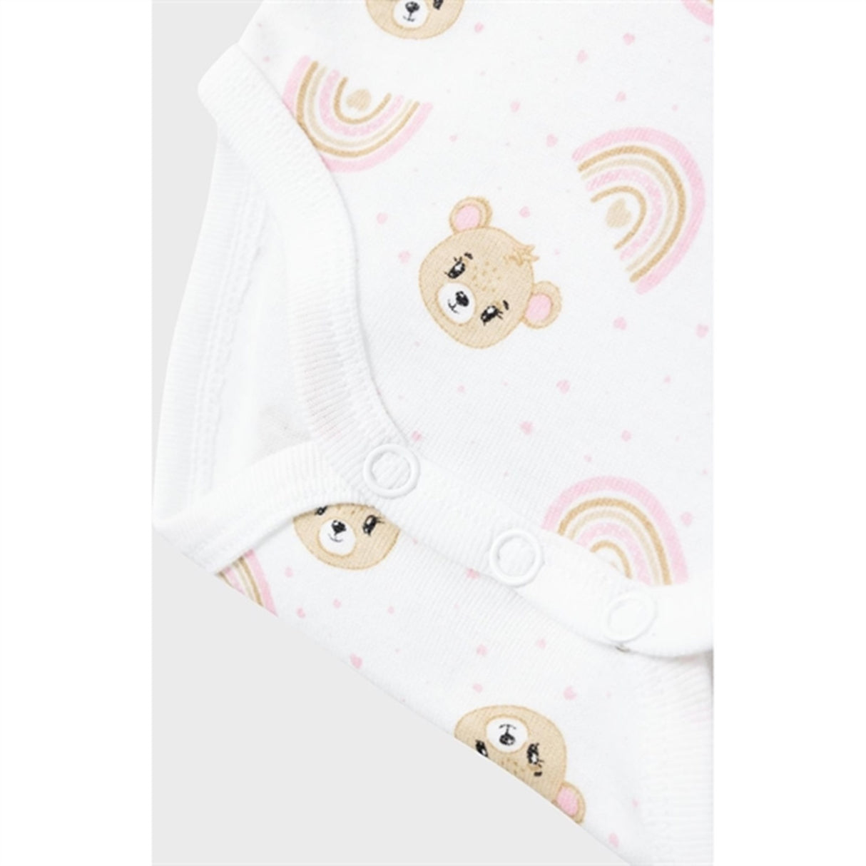 Name it Orchid Pink Teddy Print Body 2-pack Noos