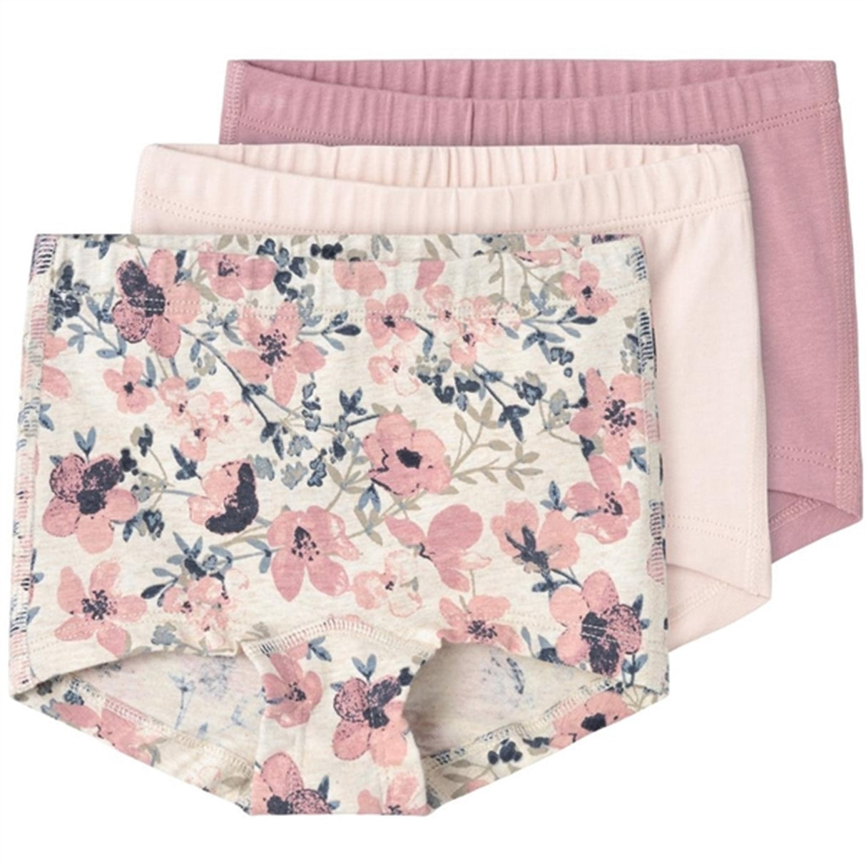 Name it Nostalgia Rose Flower Kalsonger 3-pack Noos