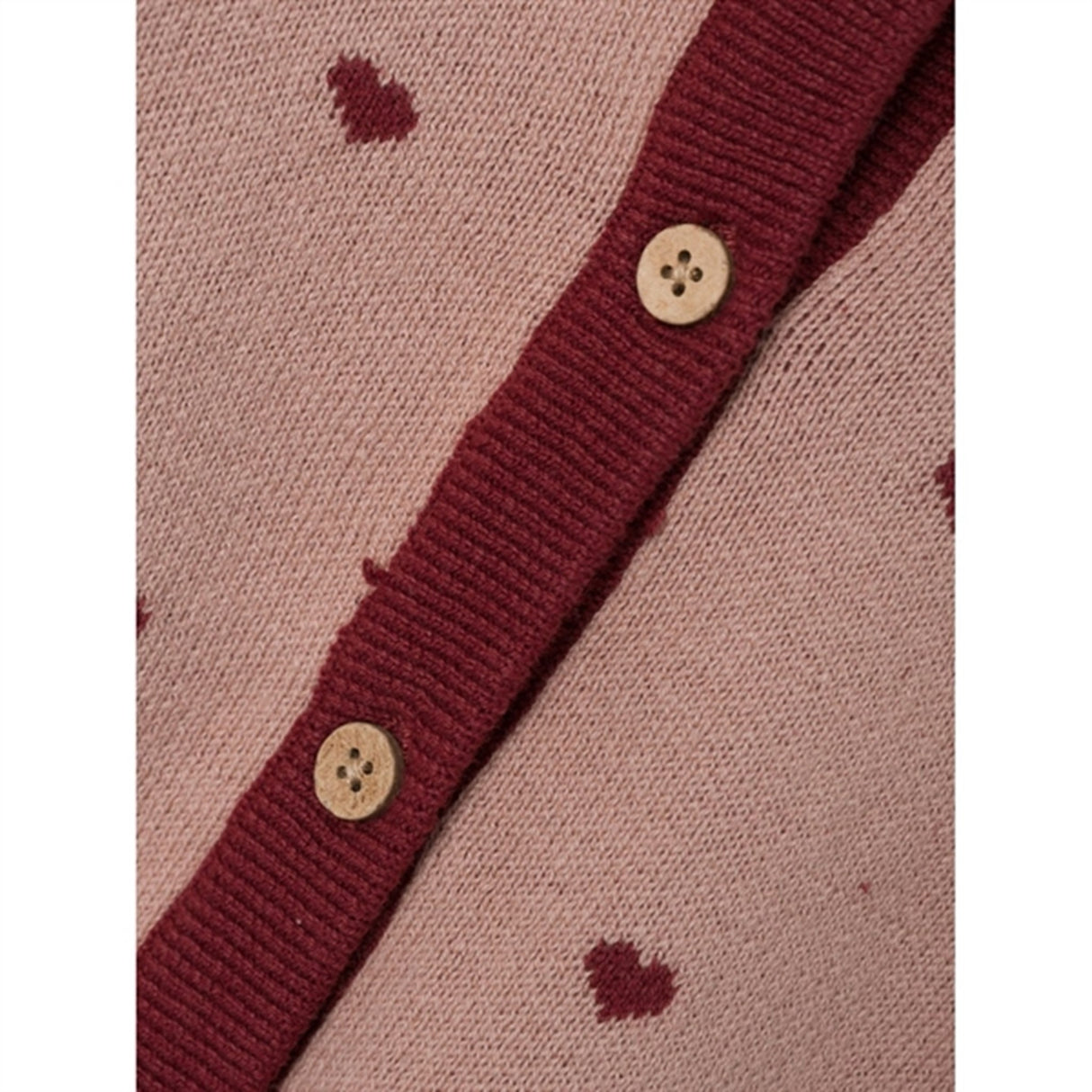 Lil'Atelier Nougat Saran Stickat Cardigan