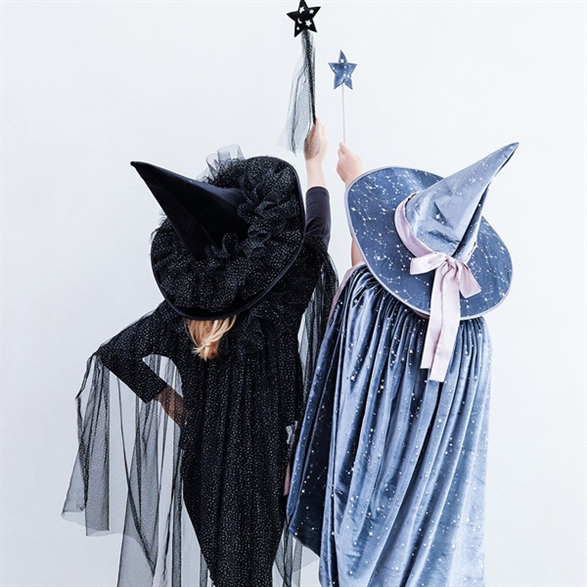 Mimi & Lula Kappe Beatrix Witch Halloween Grå 3