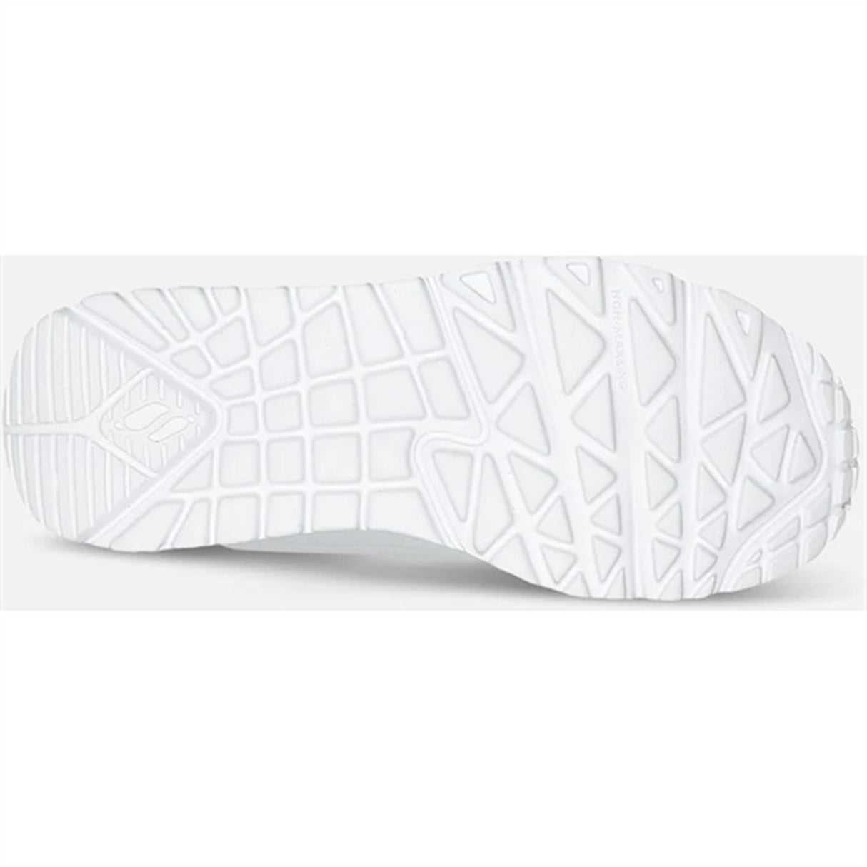 Skechers Girls Uno Sneakers Lite Spread The Love White Multicolor