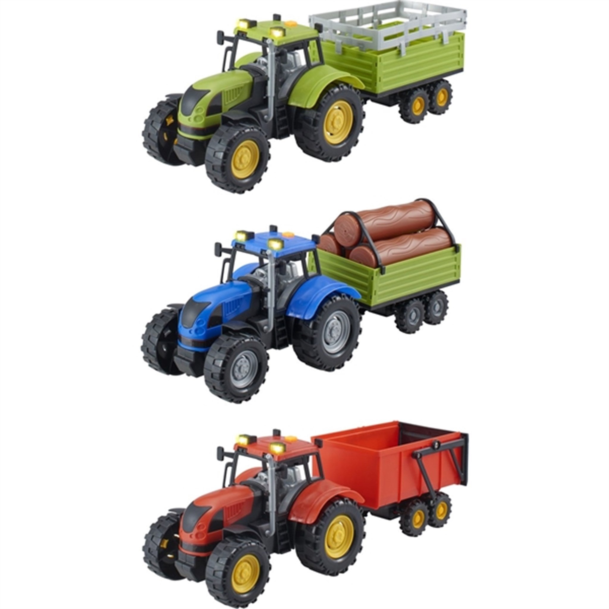 Teamsterz C/Life L&S Traktor & Trailer Blå 3