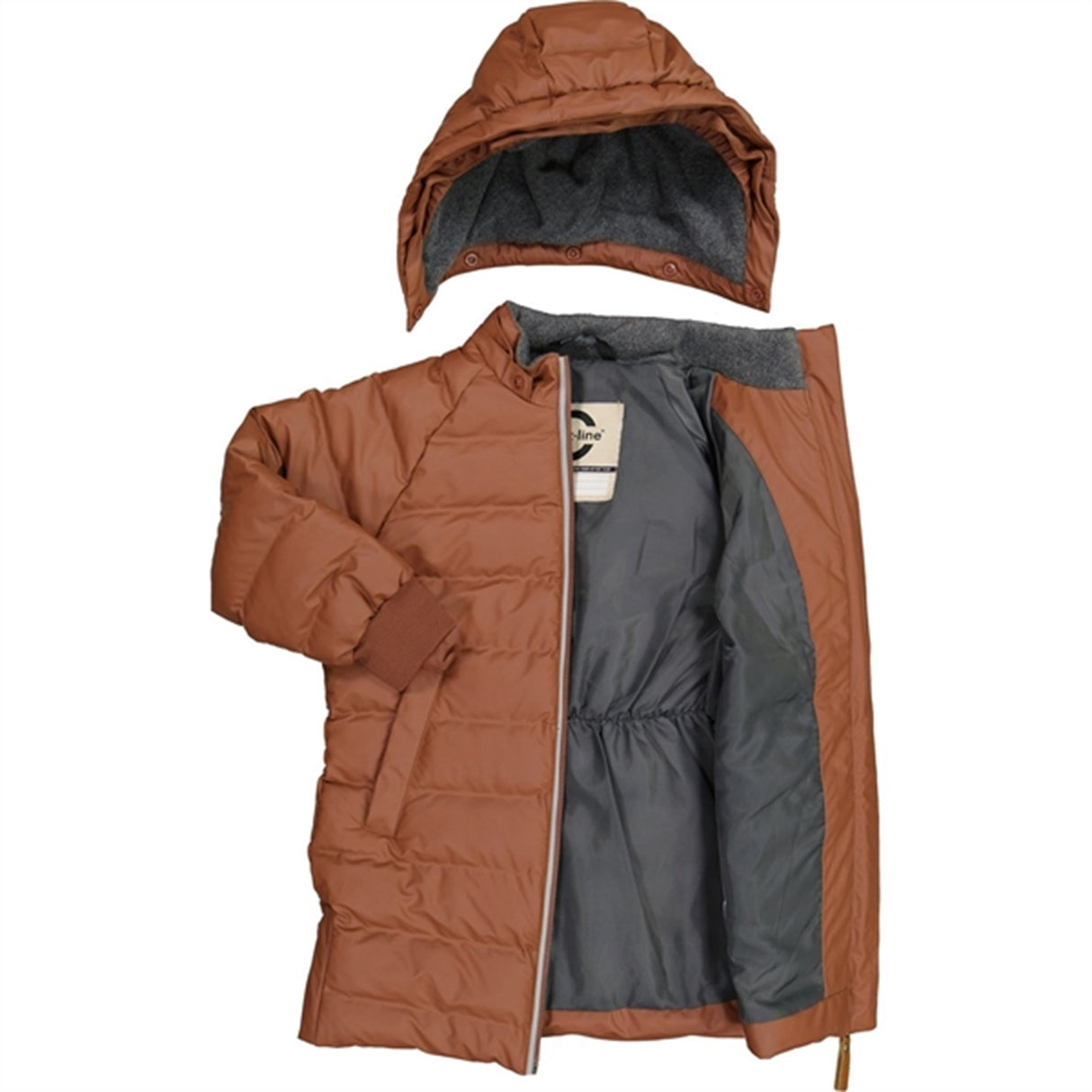 Mikk-Line Puff Lang Jacka Mink