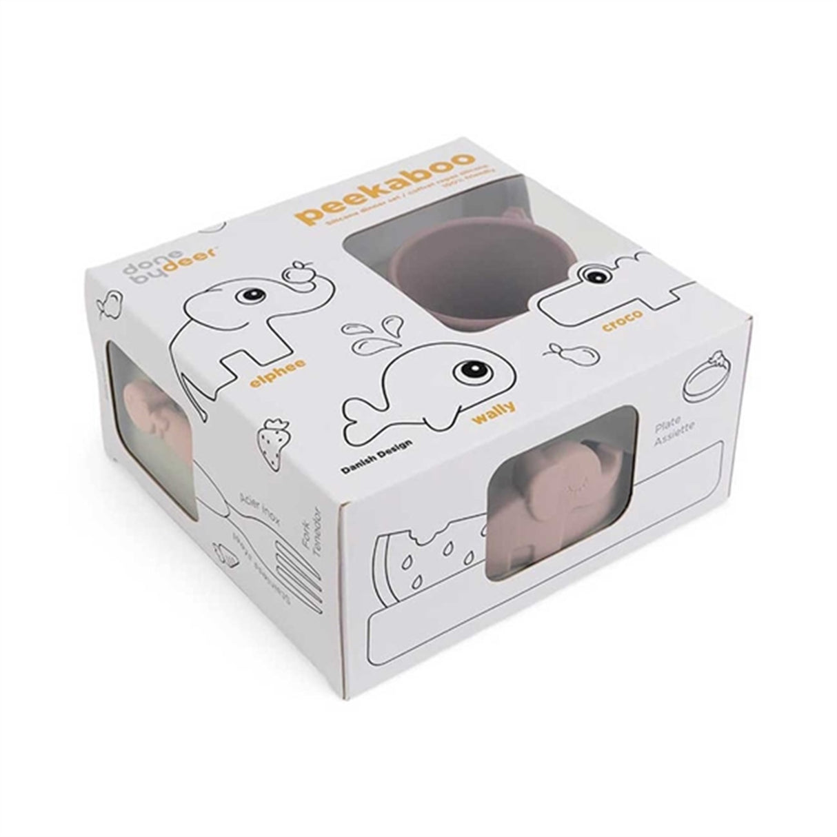 Done by Deer Peekaboo Matgrupp Deer Friends Powder