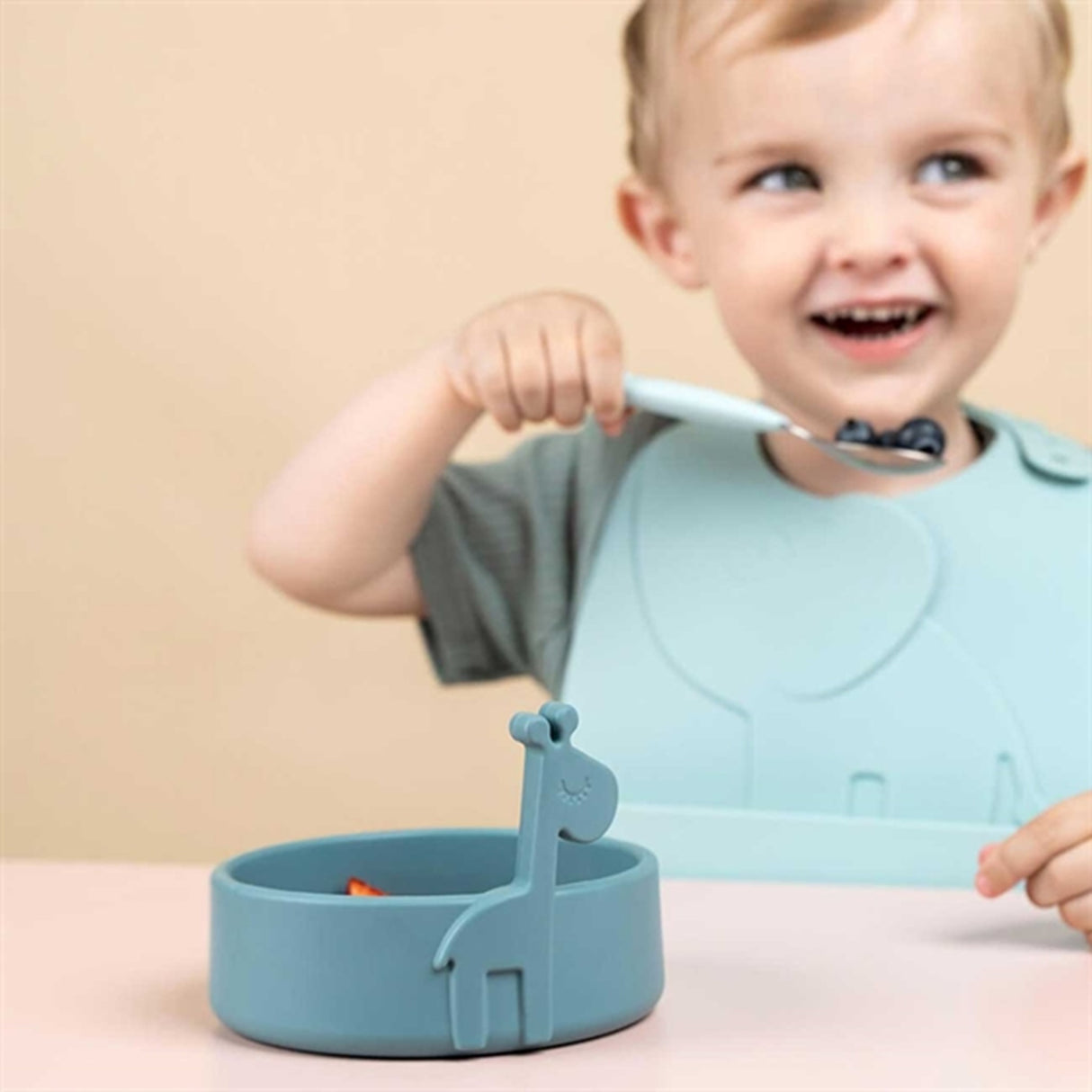 Done by Deer Peekaboo Første Måltidsset Deer Friends Powder