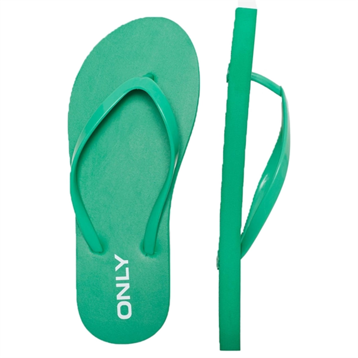 Kids ONLY Kelly Green Lisa Flower Flip Flop