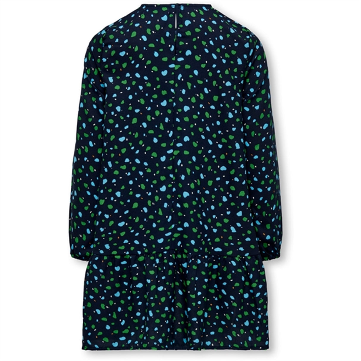Kids ONLY Dress Blues Dots Holly Peplum Klänning