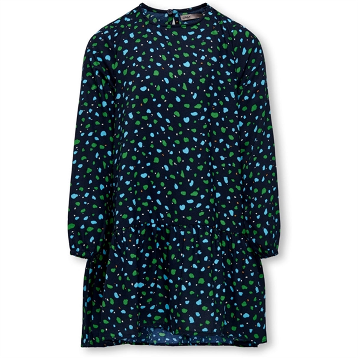 Kids ONLY Dress Blues Dots Holly Peplum Klänning
