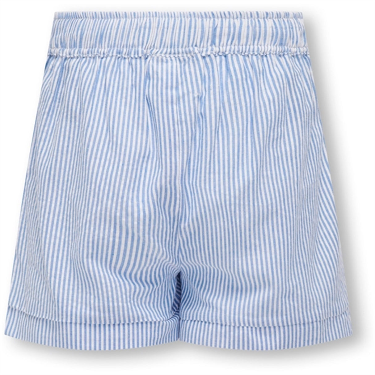Kids ONLY Cloud Dancer / Clear Sky Milla Stripe Shorts