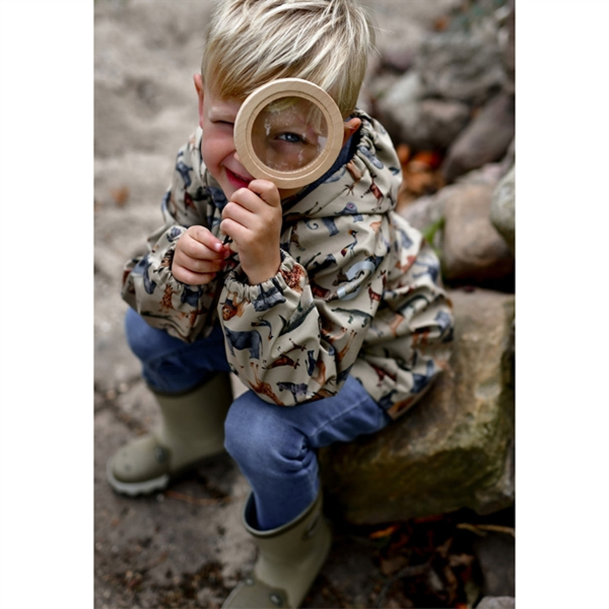 Mikk-Line Softshell Jacka Olive Gray