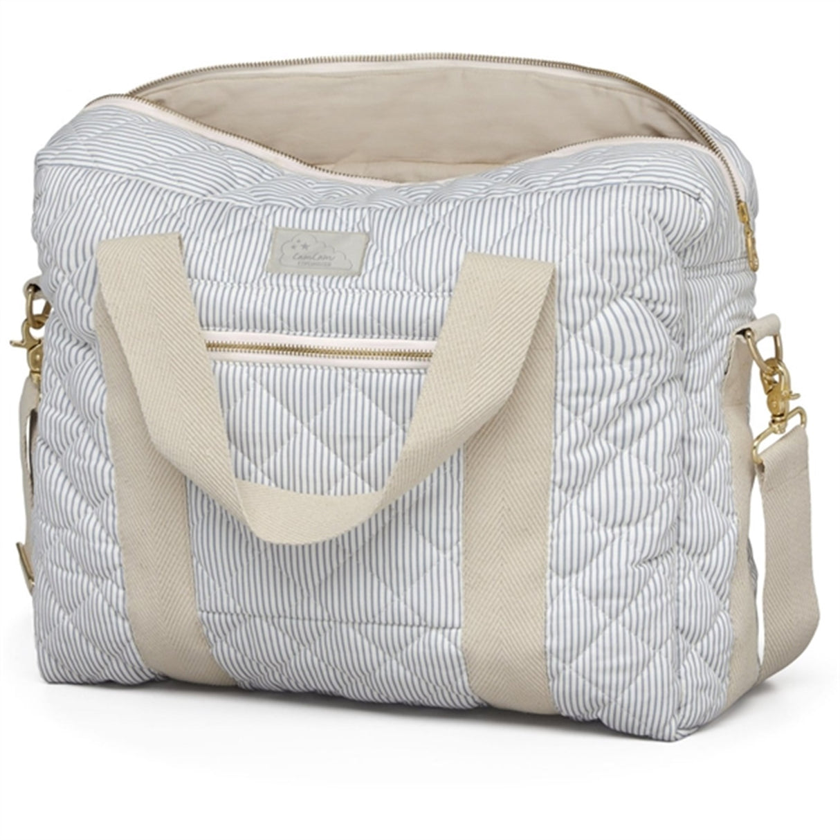 Cam Cam Copenhagen Skötväska Classic Stripes Blue