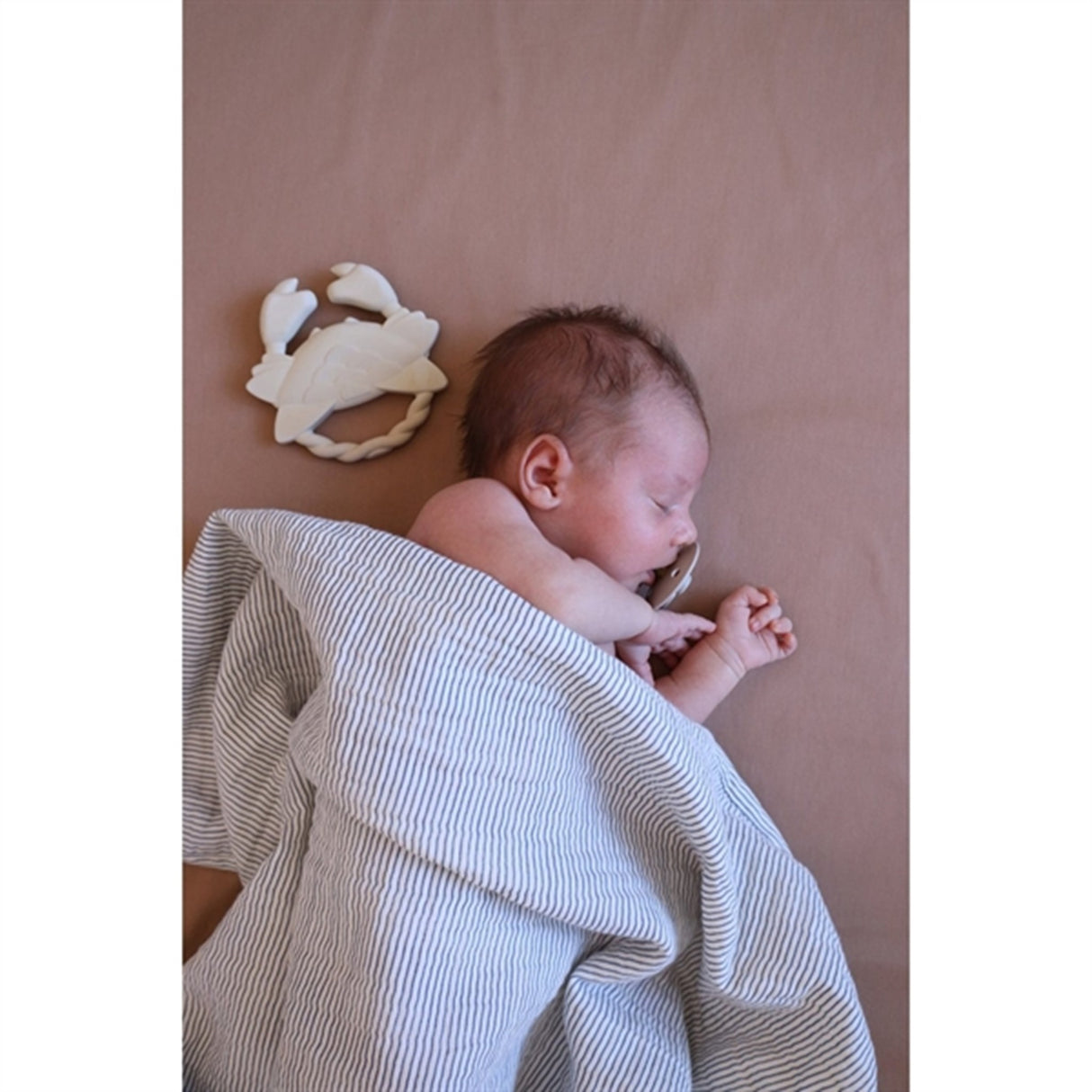 Cam Cam Copenhagen Muslin Filt Classic Stripes Blue