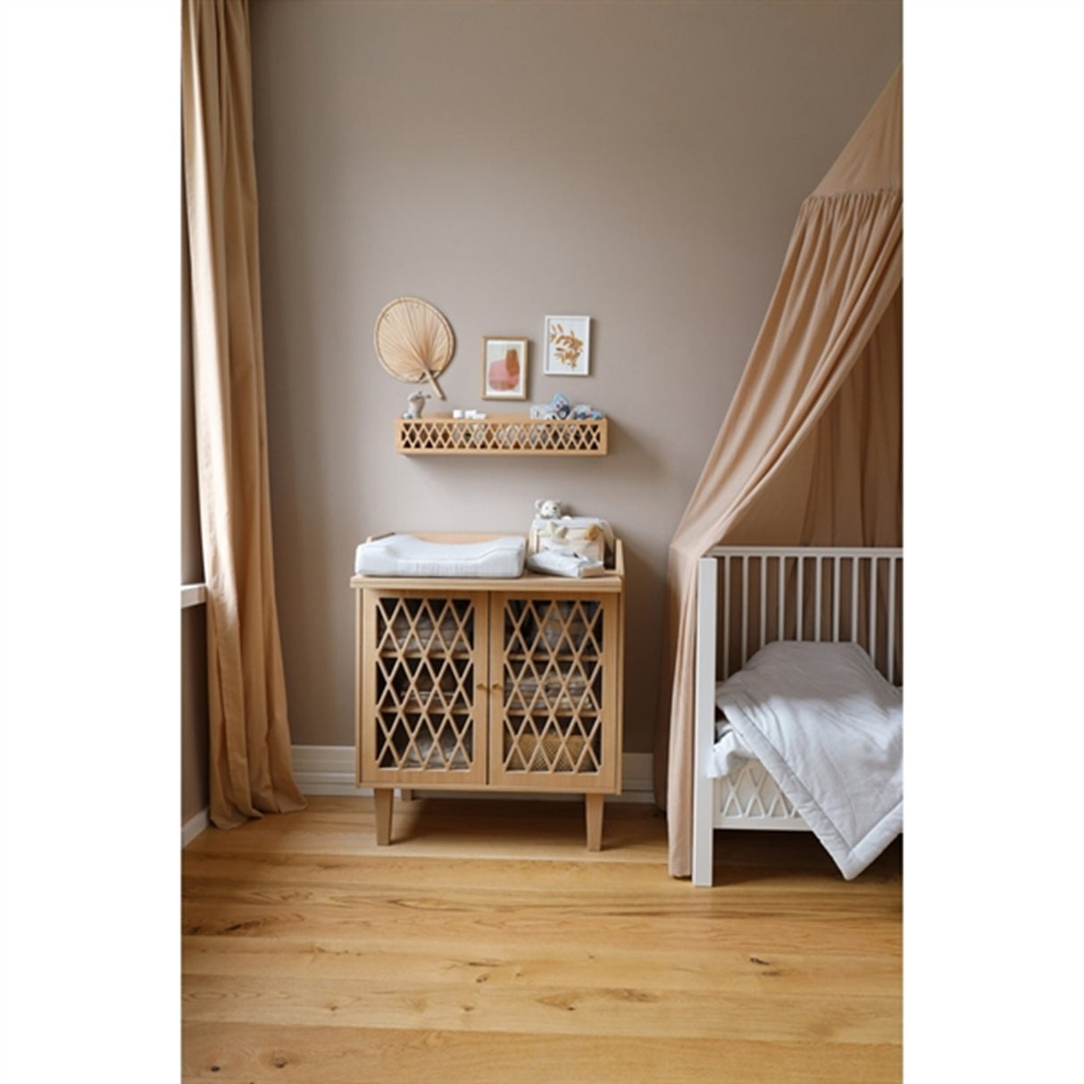 Cam Cam Copenhagen Skötbädd Classic Stripes Blue