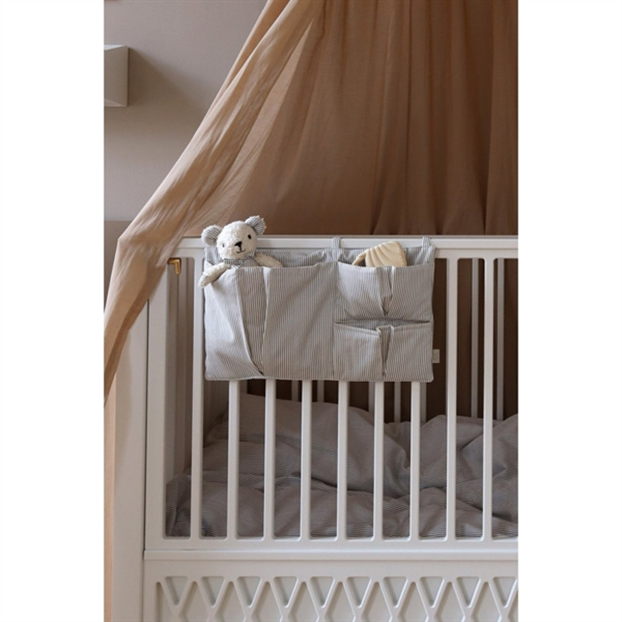 Cam Cam Copenhagen Sängficka Classic Stripes Blue