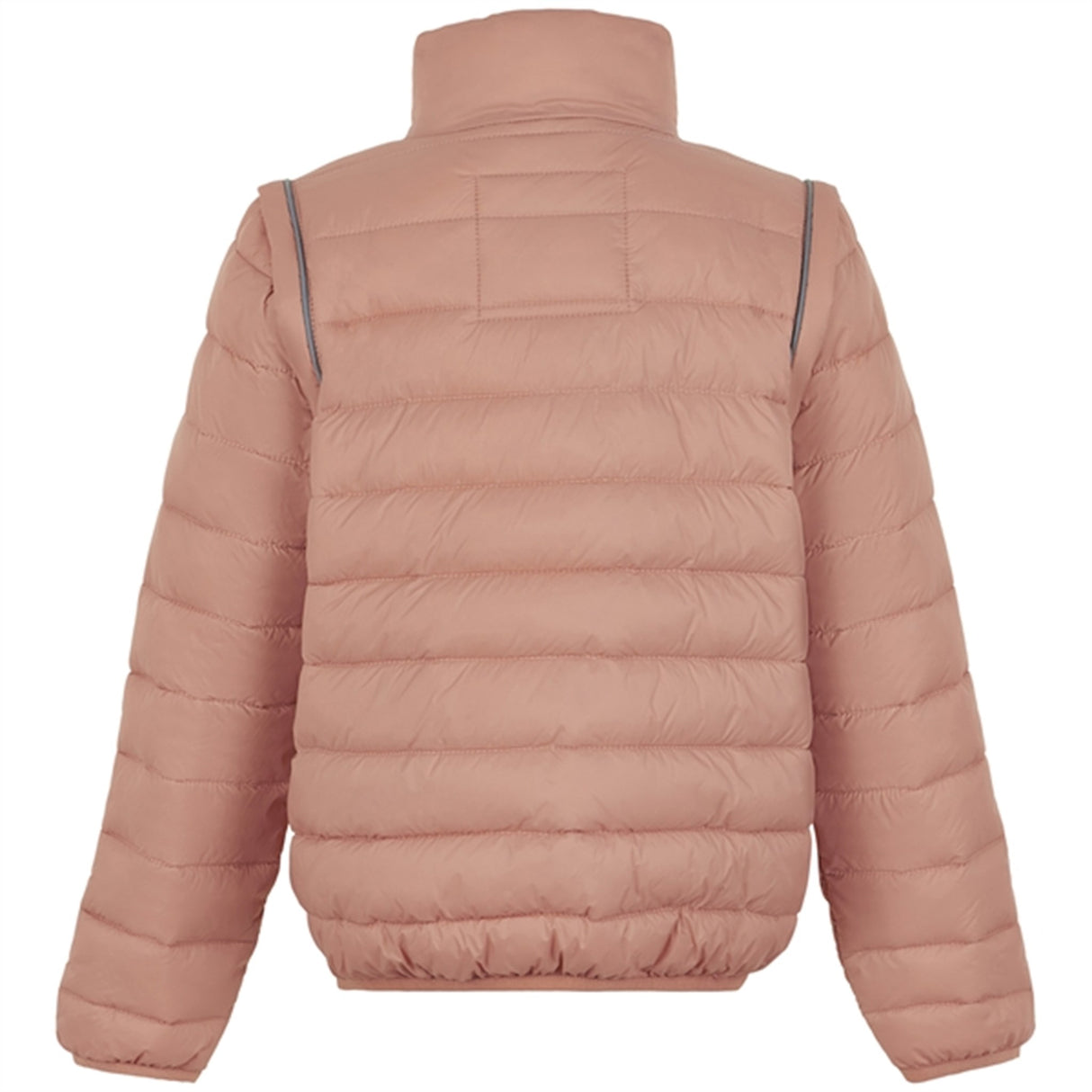 Mikk-Line Nylon puffer 2i1 Jacka Tawny Brown