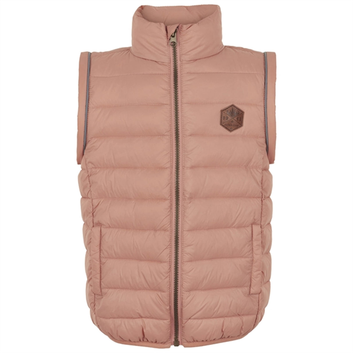 Mikk-Line Nylon puffer 2i1 Jacka Tawny Brown
