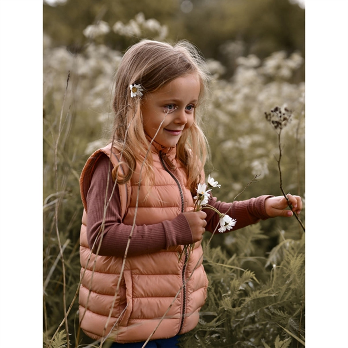 Mikk-Line Nylon puffer 2i1 Jacka Tawny Brown