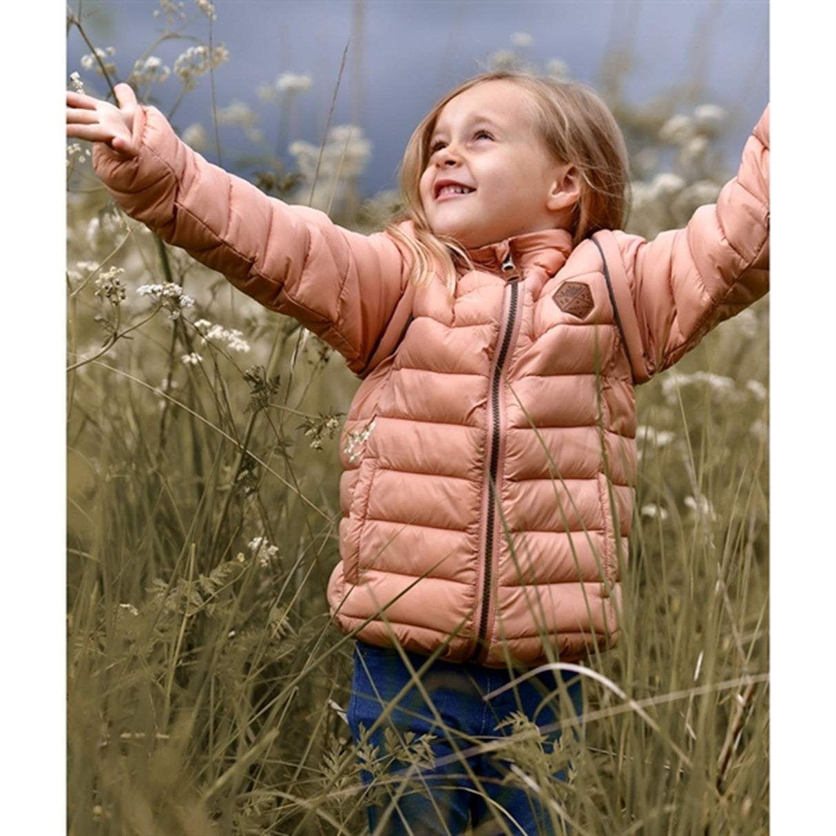 Mikk-Line Nylon puffer 2i1 Jacka Tawny Brown