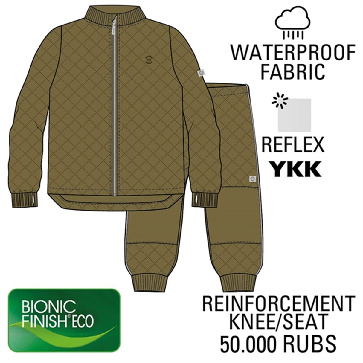 Mikk-Line Termosæt Duvet Nutria 7