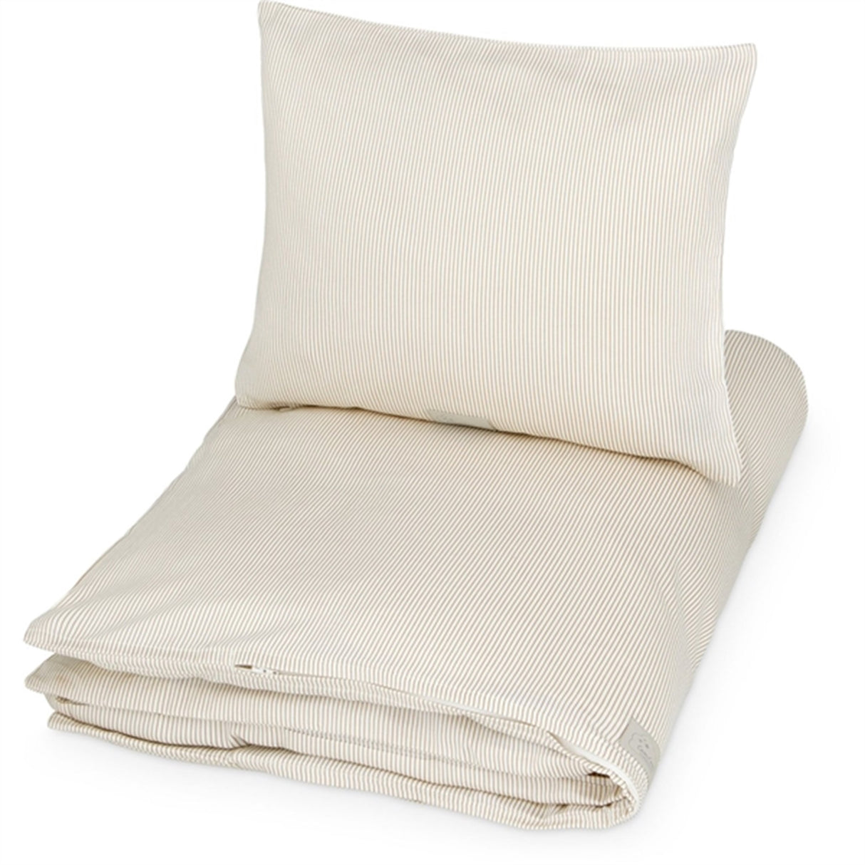 Cam Cam Copenhagen Sängkläder Classic Stripes Camel