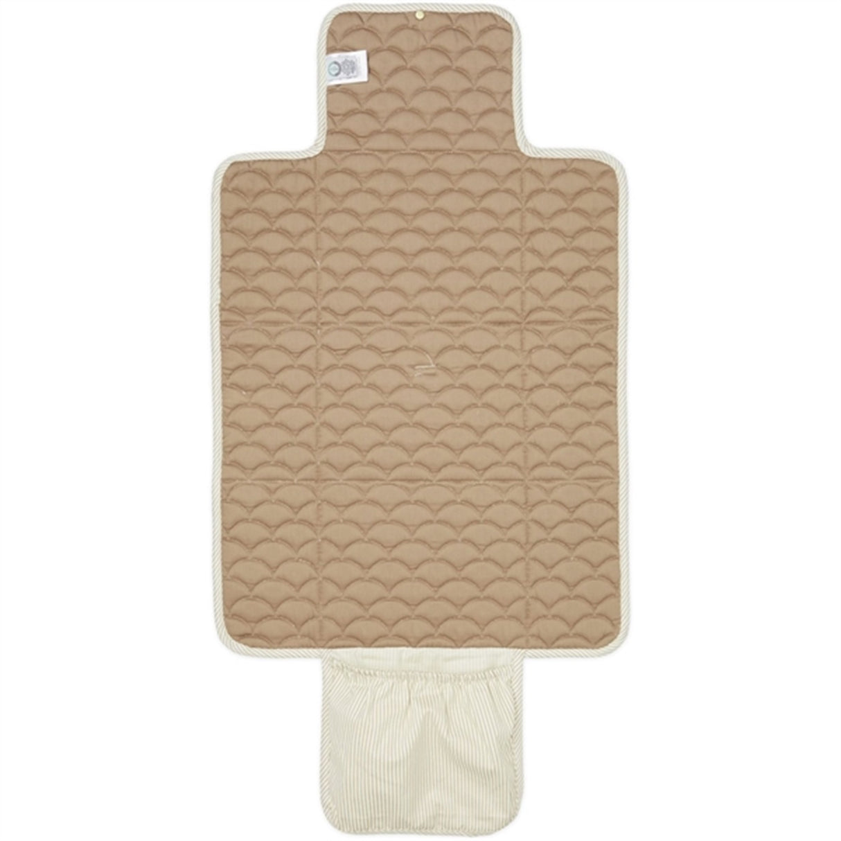 Cam Cam Copenhagen Skötmatta Classic Stripes Camel