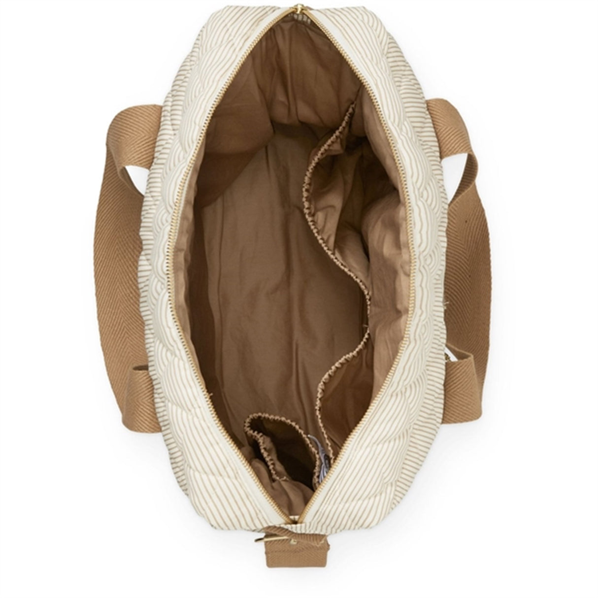 Cam Cam Copenhagen Skötväska Classic Stripes Camel
