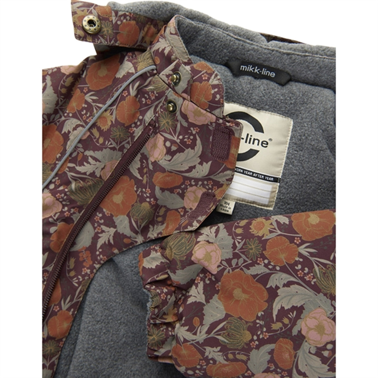 Mikk-Line Bebis Vinteroverall Decadent Chocolate