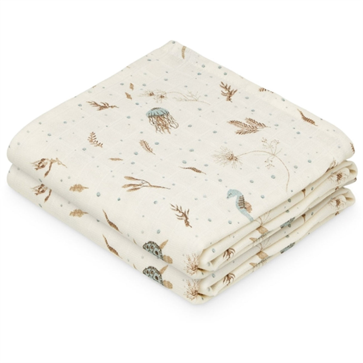 Cam Cam Copenhagen Tygblöjor 2-pack Sea Garden
