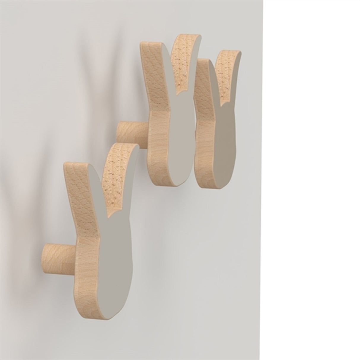 Cam Cam Copenhagen Træknager Kanin 3-pack Dove Mix