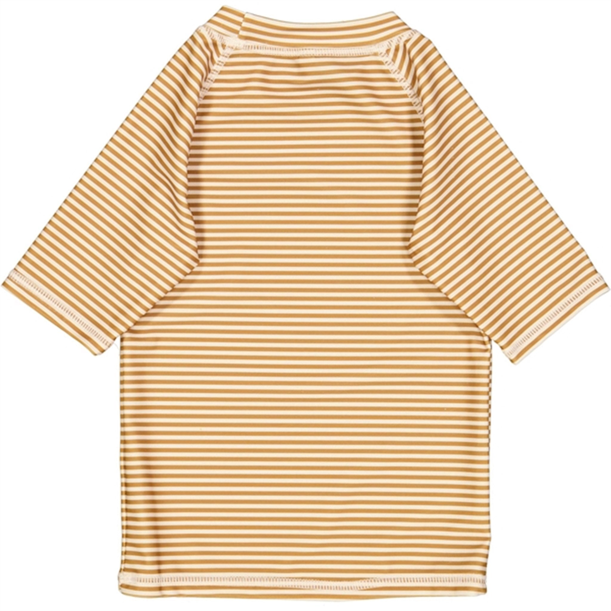 Wheat Golden Green Stripe Jackie Bade T-shirt 3